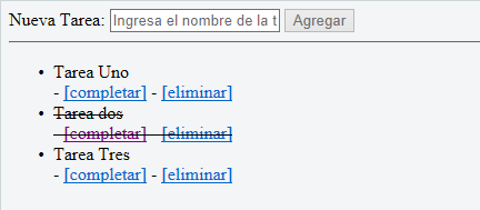 Ejemplo de la aplicación